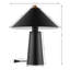 Lampe de table en métal Caney