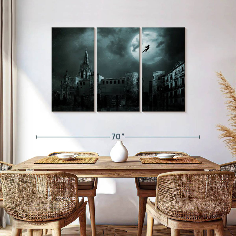 Kelan Witch's Castle, 28" H x 45" W