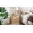 22" Wide Fluted Nightstand With Charging Station, Modern End Table For Living Room, Bedroom, Home Office, Wood 3 Drawer Dresser, Large Bedside Tables, Curved Profile Design-1233108821