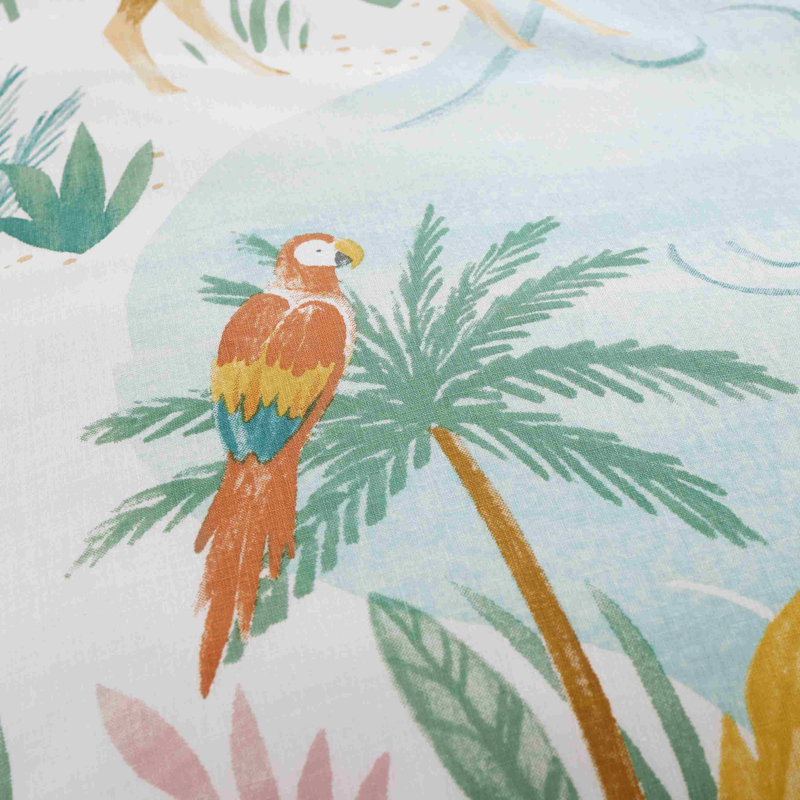 Paradise Desert Animals Duvet Cover Set, Double Duvet Cover + 2 Standard Pillowcases