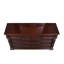Commode 9 tiroirs Lyndon, cerise