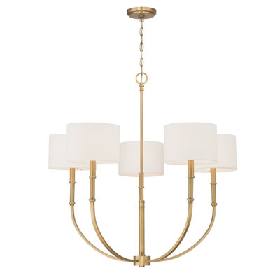 Molvene 33" 5-Light Chandelier