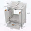 Meuble-lavabo moderne 24 po avec lavabo-507596929