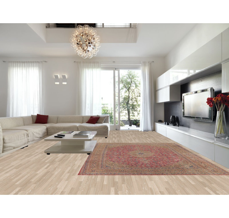 Tapis traditionnel rose 9 x 12