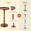 Tray Top Pedestal End Table-1140240028