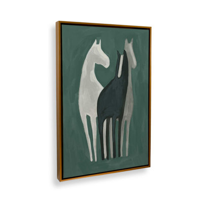 «Horse Shapes I» par June Erica Vess, reproduction d'art
