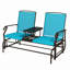 Banc oscillant avec table centrale Outsunny