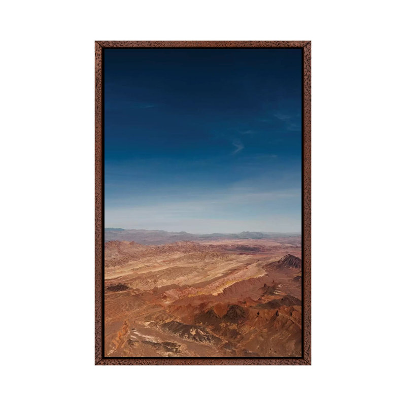 Over Nevada IV by Bethany Young - Print on Canvas, Classic Brown Wood Framed, 101.6cm H x 66.04cm W x 3.81cm D