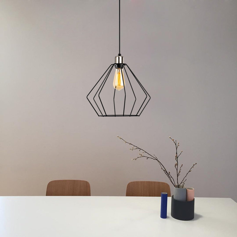 Luminaire suspendu géométrique à 1 lumière Eastbourne