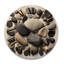 Horloge murale en bois surdimensionnée Beach-321364373