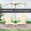 Chaise Adirondack en bois pour deux