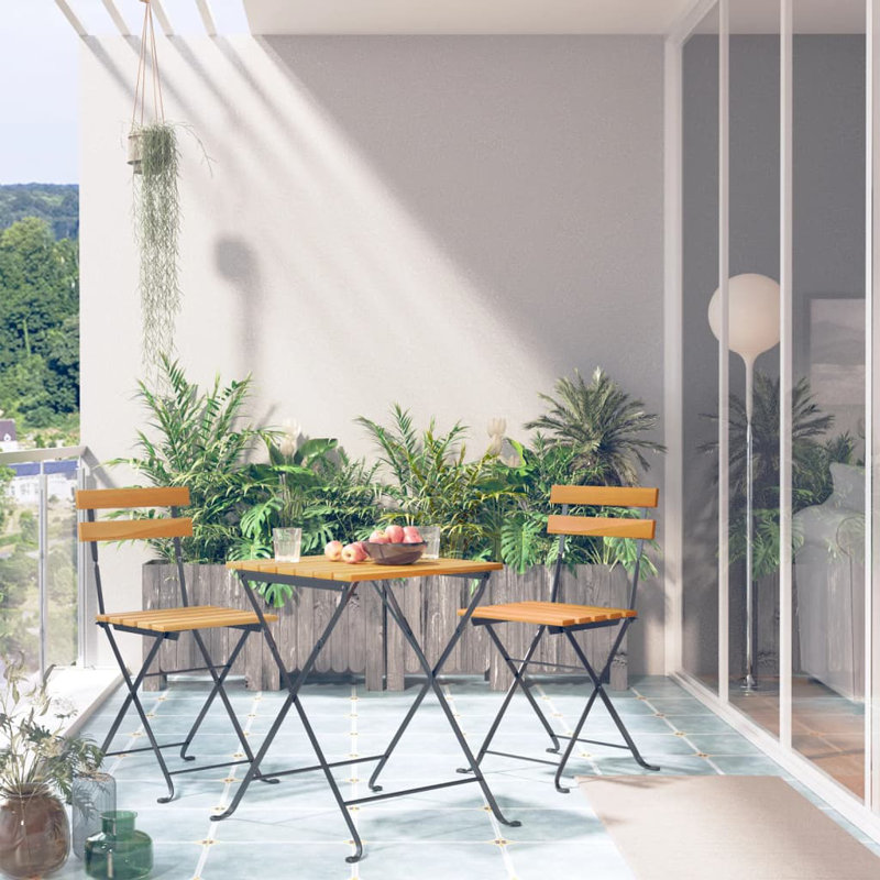 Ambrette Patio Dining Set with Rectangular Table