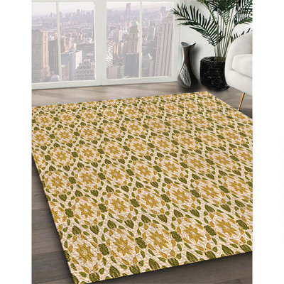 Tapis 100% à motif lavable à la machine 2989