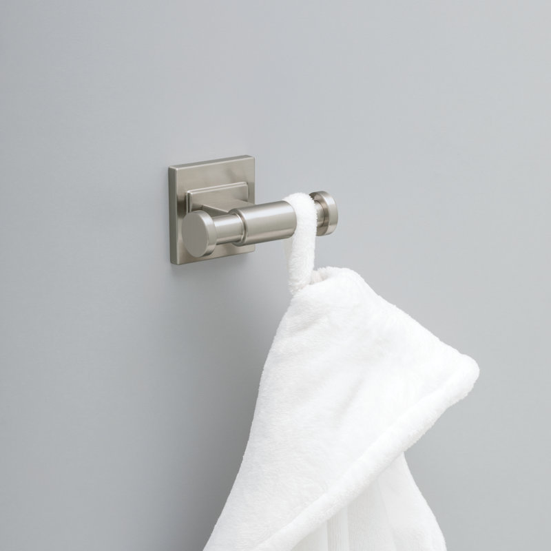 Accessoire de quincaillerie de salle de bain à crochet mural Delta McLaren, Nickel brossé