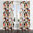 Patchwork Curtain panels - Yellow Minimal Quilt Grommet Curtain - 1 Panel-2059218622-2059218616