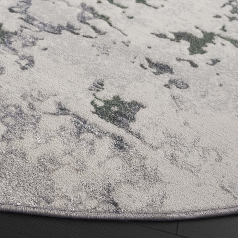 Blynn Performance Abstract Rug, Round 6'7"