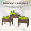 Lit de jardin surélevé exceptionnel pour diverses plantes et herbes, améliorant votre jardin