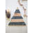  Christmas Tree Marble & Acacia Wood Cutting Board – 13" Holiday Serving Board, Green