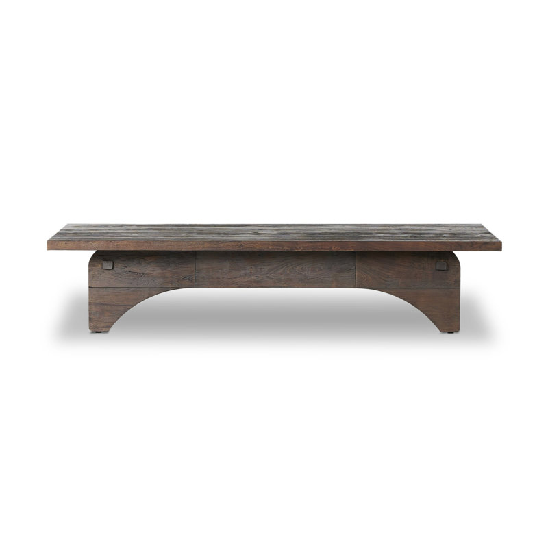 Winchester Rectangular Coffee Table, Smoked Alder
