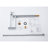 Pot Filler Faucet With Extended - Covered Brass, Double Handles For Precise Water Regulation, Surface Treated To Corrosion, Quiet & No-Splash Flow Arm Coated Handle Design Smooth Control, Special-1691329707