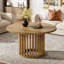 Solid Wood Abstract Coffee Table