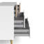 Palomo Chest Of Drawers With Four Drawers, Measures 98 X 81 X 39 Cm-220234248