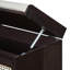 Banc de rangement rembourré avec tiroirs et coussin amovible-86907379
