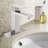 Single-Hole Single-handle Bathroom Faucet with Drain Assembly-100754281
