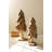 RUSTIC TEAK CHRISTMAS TREE - SMALL
