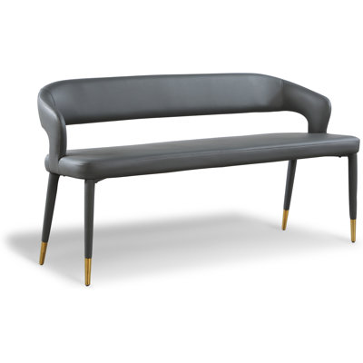 Destiny Faux Leather Bench