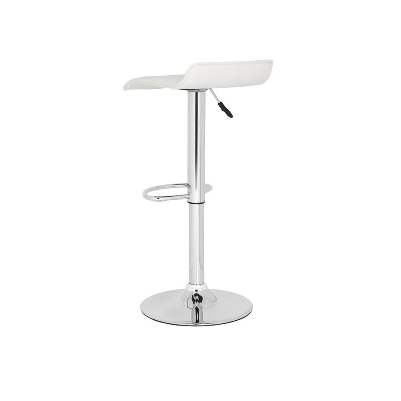 Tabouret de bar Antunez, Blanc