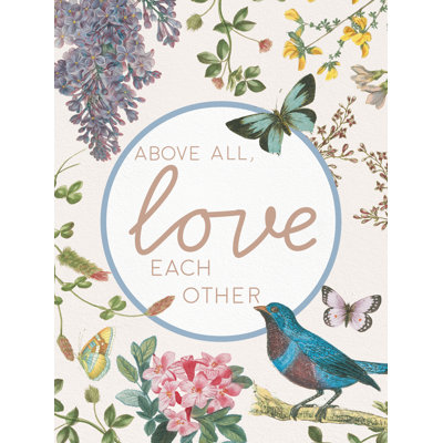 «Victorian Garden X Love On Canvas» par Wild Apple