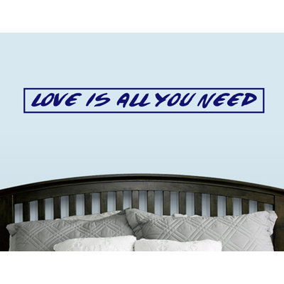 Décalcomanie murale « love is all you needs » Melitta