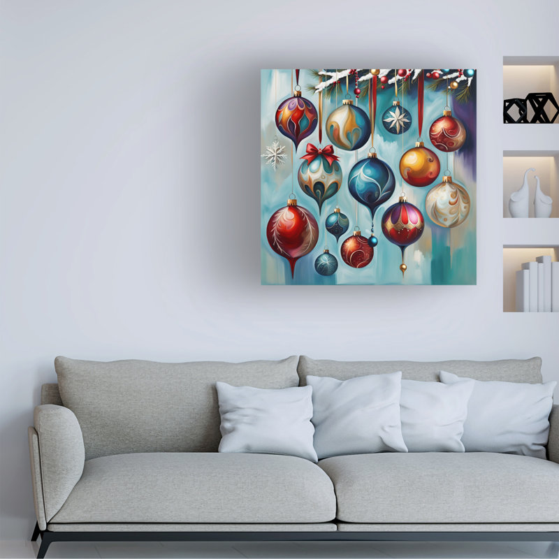 Art sur toile, Rouleau Tina Lavoie, H 14 po x l 14 po