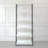 Fiona 96 In. W White Freestanding 3 Tower System 7 -Shelf Walk In Wood Closet System With Metal Frame