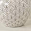 Barbier White and Beige Table Vase