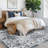5x7 Ft Vintage Floral Print Rug, Non-Slip, Washable, Stain-Resistant, Low Pile Carpet for Living Room/Bedroom/Kitchen (Gray)-2129092179