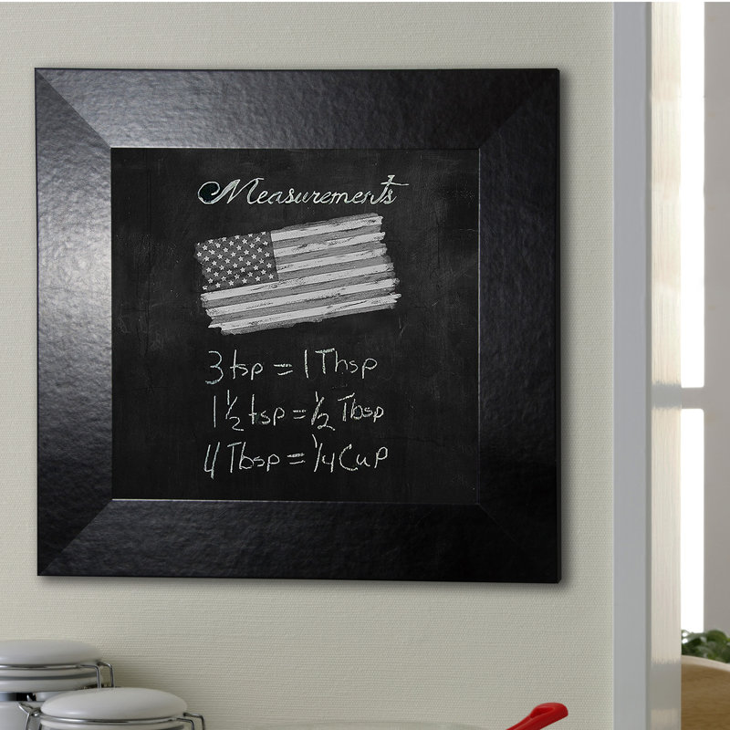 Tableau noir murale grand cuir, 36 po x 36 po