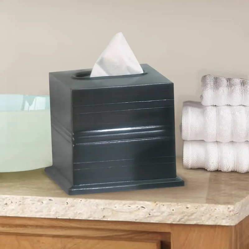 Porte-papier hygiénique en acier inoxydable avec finition bronze huilé, durable et élégant pour les intérieurs modernes