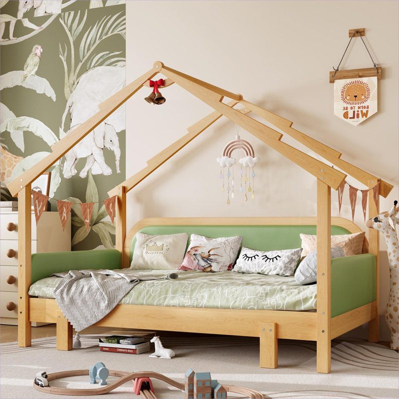 Lit en bois Treehouse Silhouette
