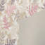 Tapis rose / beige en polyester tissé à la machine Cribbs-1465390501