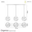 Girardi 3 - Light Polished Chrome Kitchen Island Pendant
