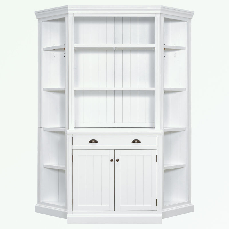 Free Standing Shelves Suite with LED Lighting