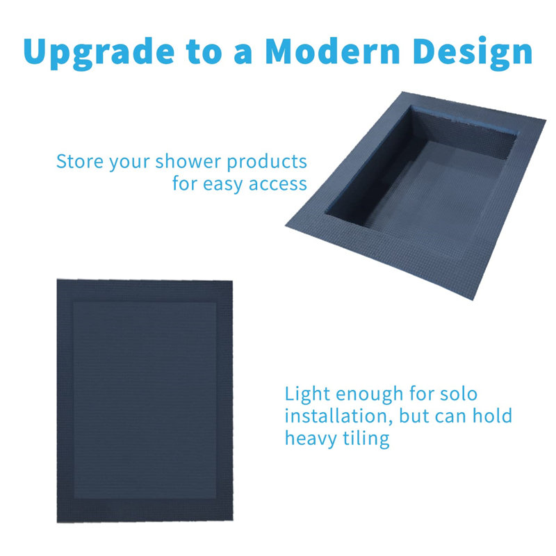 Shower Niche Waterproof Storage