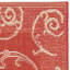 Tapis intérieur / extérieur rouge / naturel Arneshia-631817178