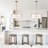 5 - Light Dimmable Drum Chandelier-1302438847
