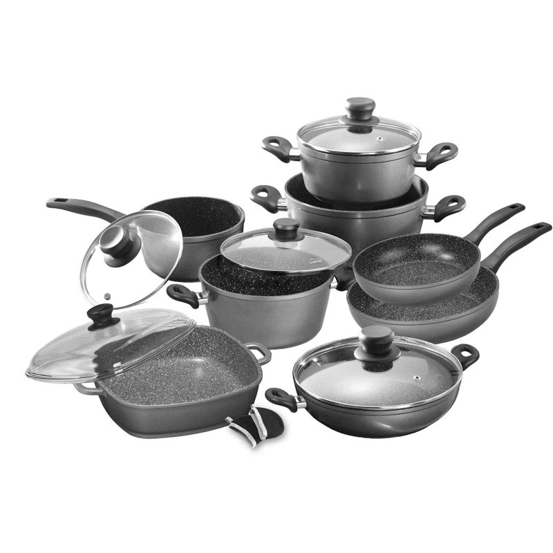 8 - Piece Aluminum Cookware Set