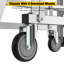 Échelle plateforme en aluminium 4 marches 375 lb