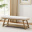 Hahnville 45.3" W Polyester Upholstered Storage Bench-1014490261