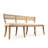 Embla Cane Back Bench
